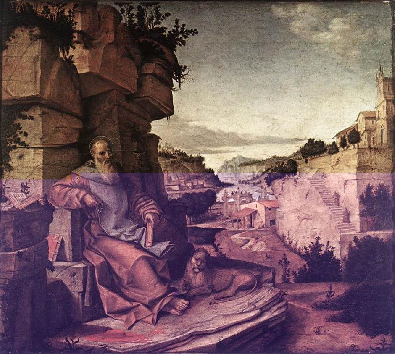 MONTAGNA, Bartolomeo St Jerome gag oil painting image